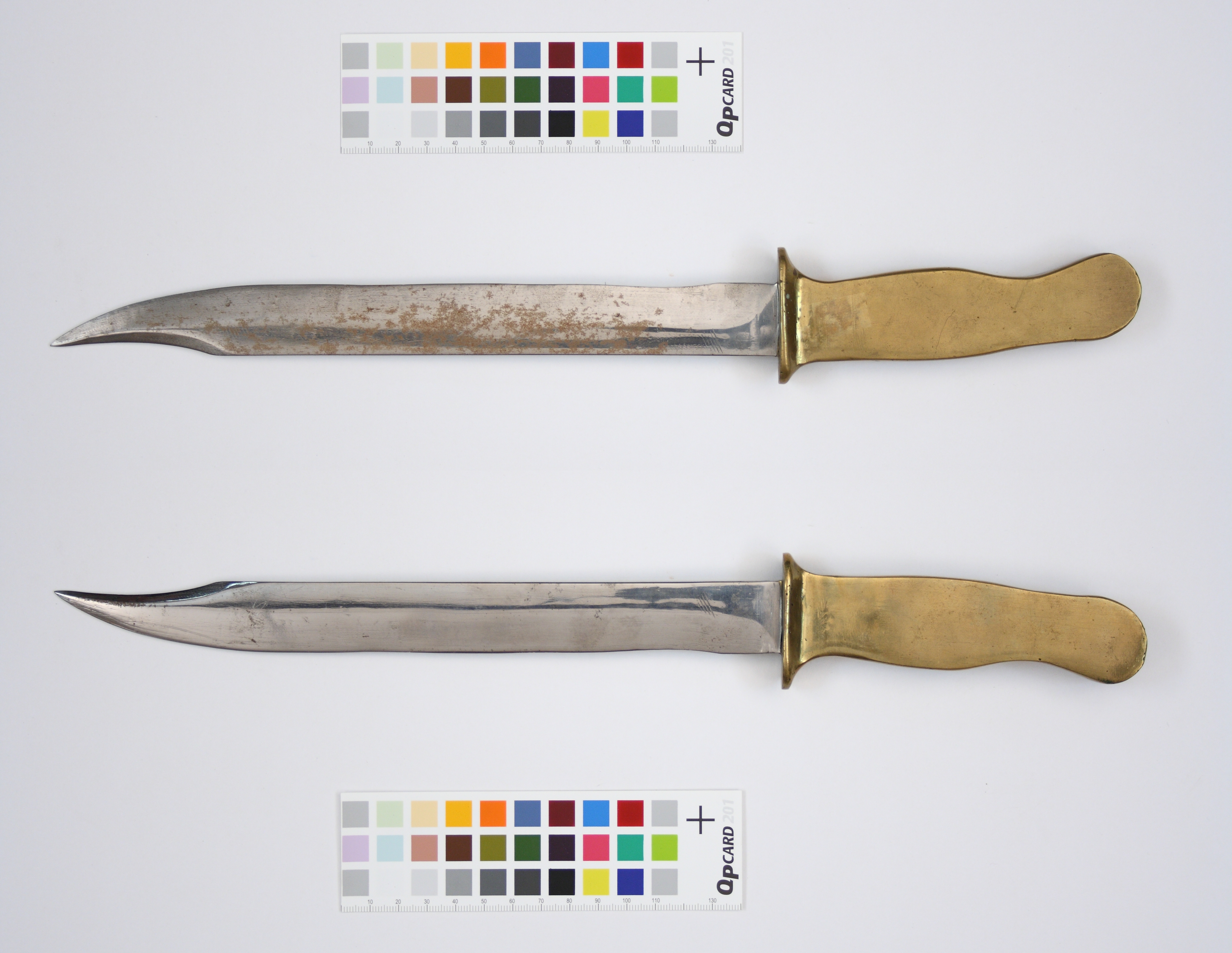 Bradss hilted Bowie style knife