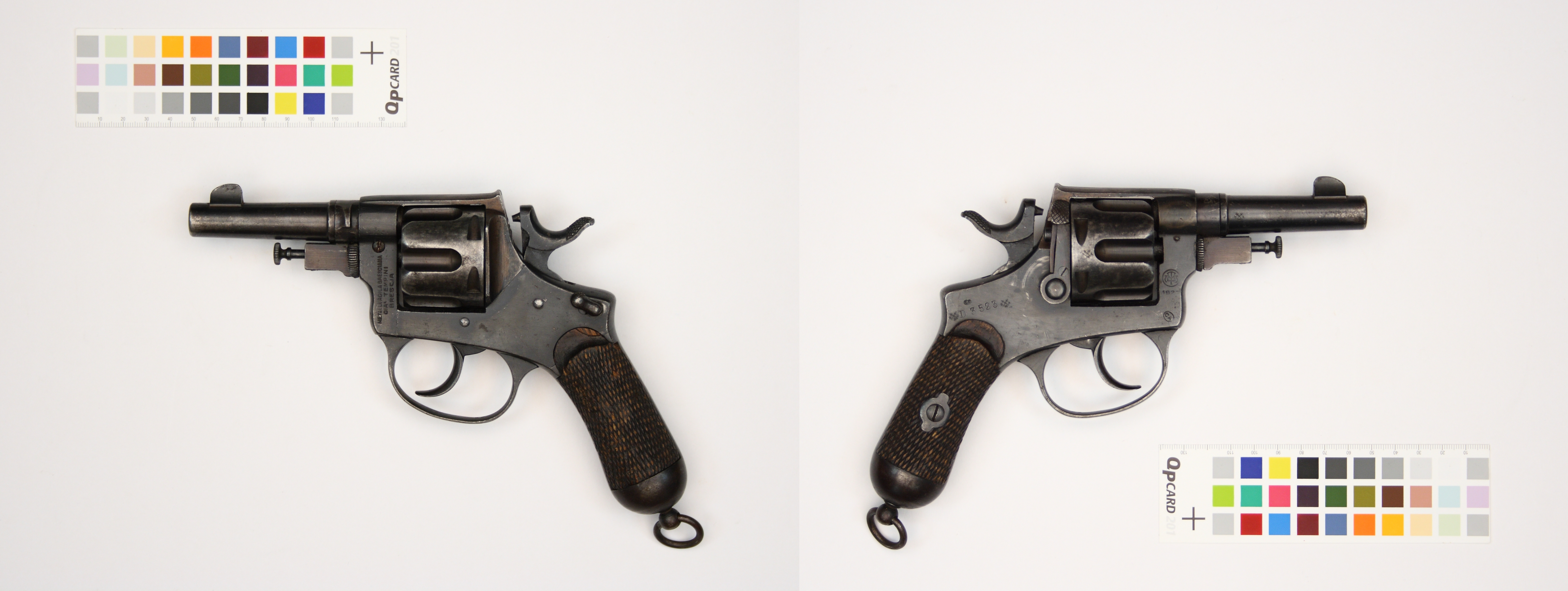 Pistola Rotazione, Systema Bodeo, Modello 1889 (Cylindrical  barrel)