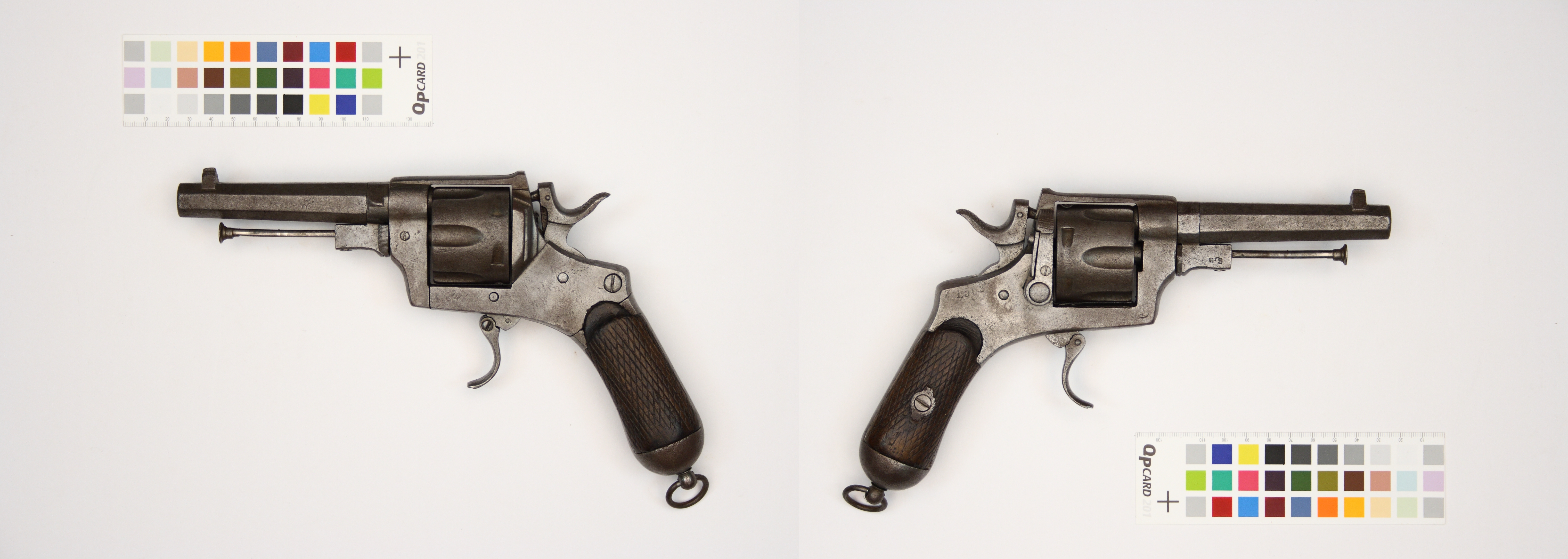 Pistola Rotazione, Systema Bodeo, Modello 1889 (Octagonal  barrel)