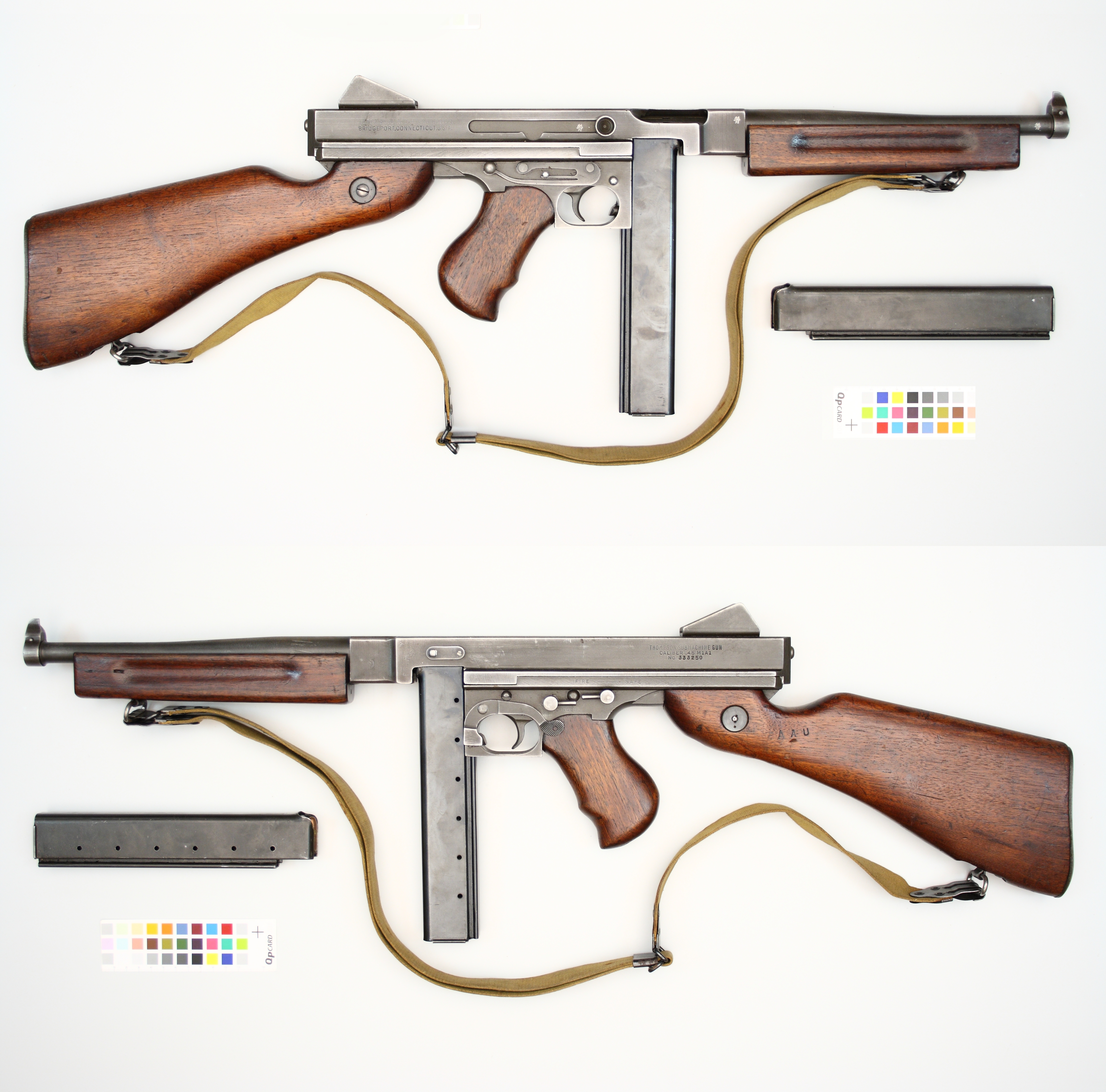 Submachine-gun Caliber .45in  M1A1 (Thompson)