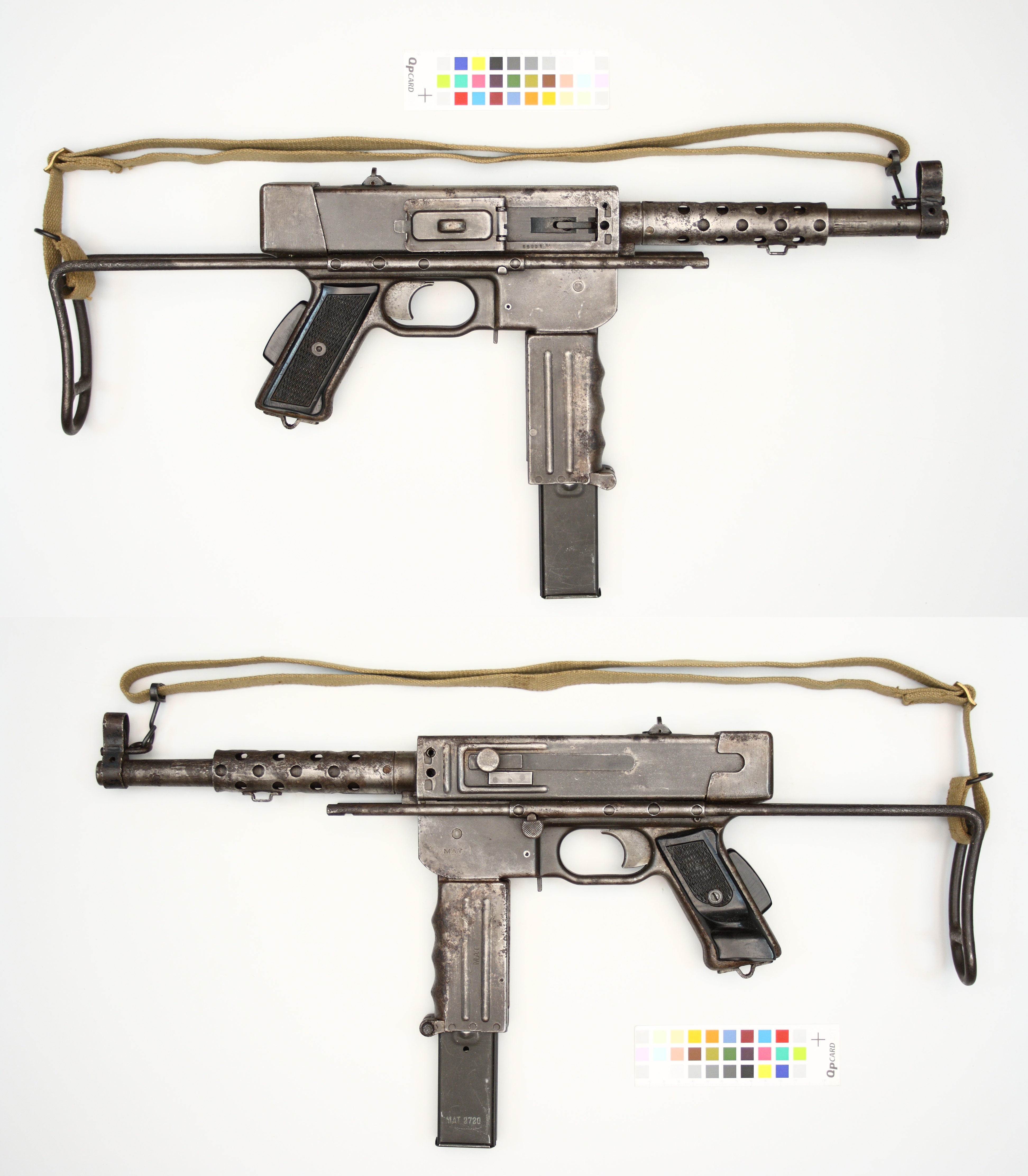 Pistolet Mitrailleur MAT  Modele 49