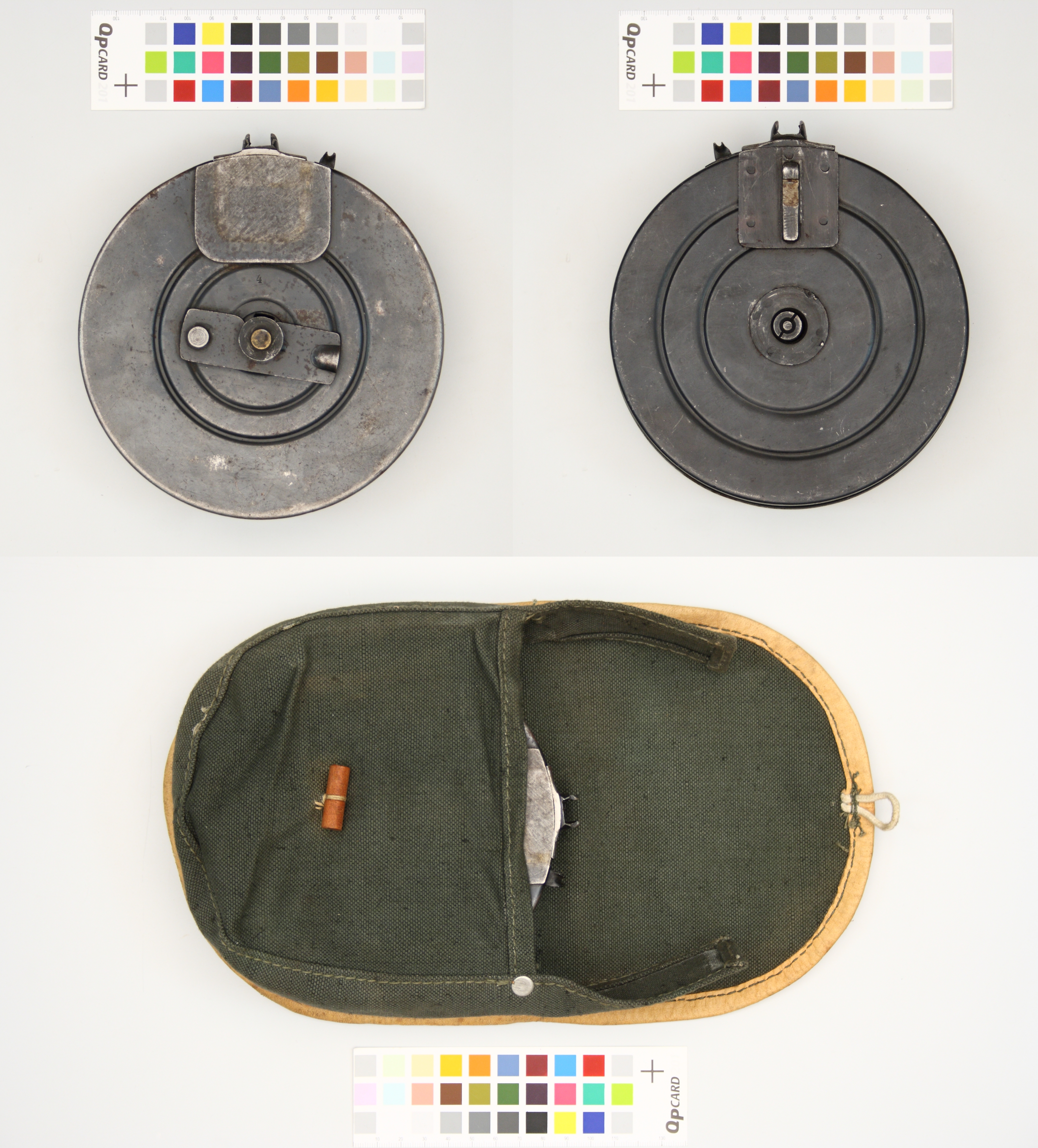 Pistolet-Pulemyot Shpagina obr 1941G (PPSh 41) Magazines and pouch